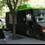 This passerby seemed to be color-coordinated with the Taino food truck, parked on Hudson Street. 